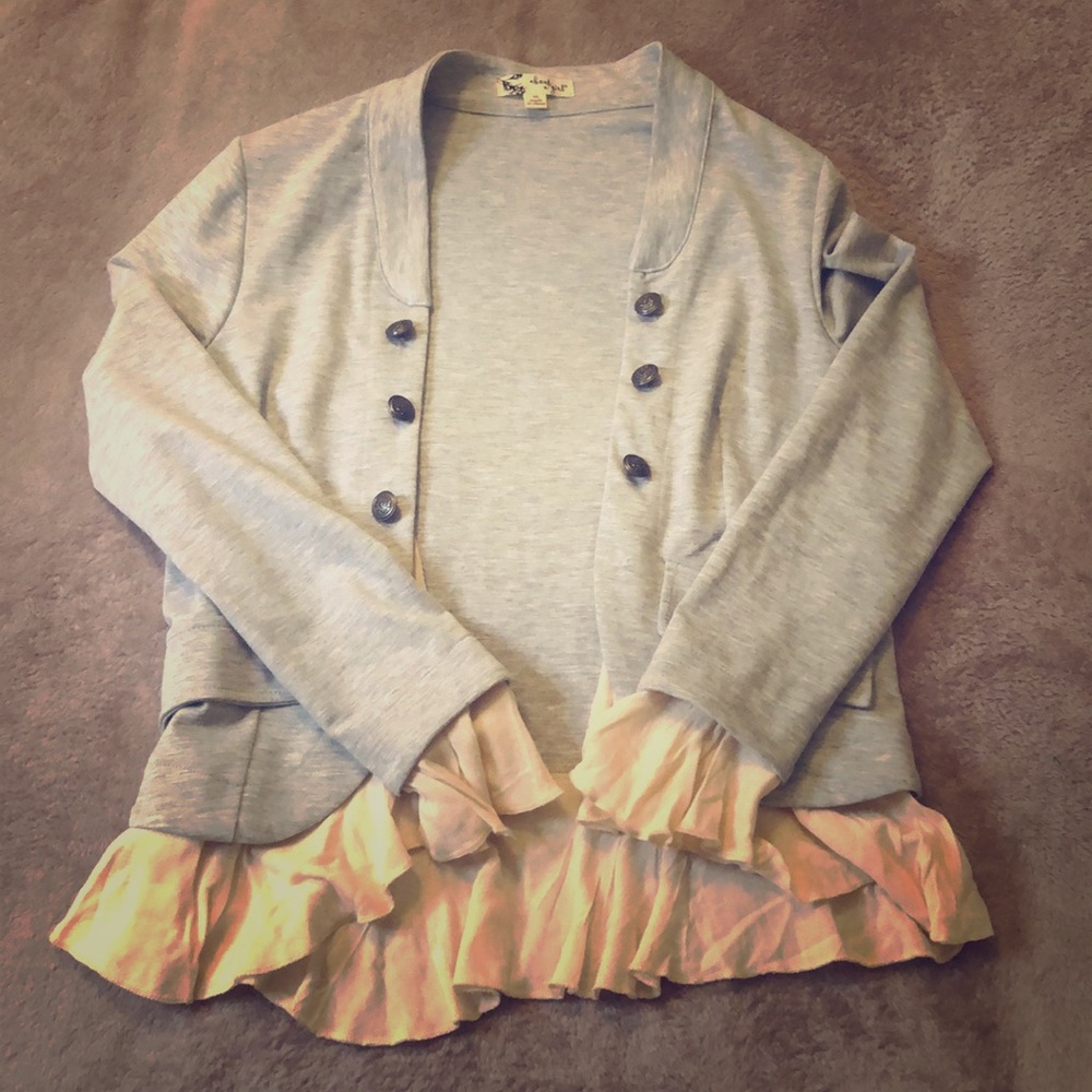 Light gray blazer